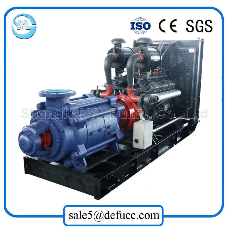 Mining, Industrial, City Water Supply Diesel Power Multistage Centrifugal Pump