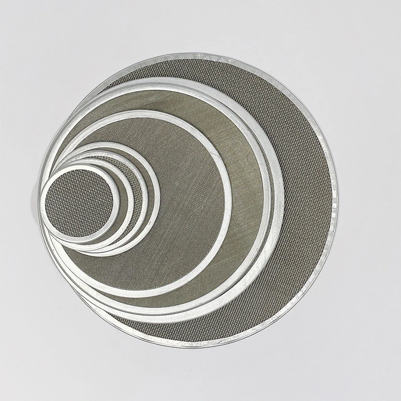 Copper Wire Mesh Filter Disc