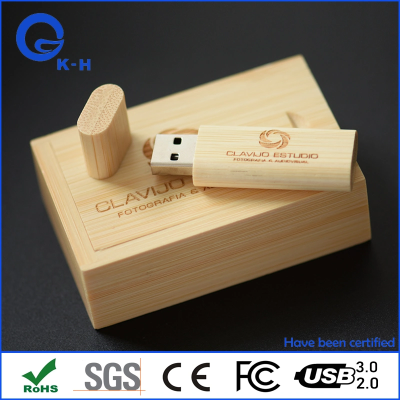 High quality/High cost performance  Custom Logo Wooden USB Flash Pen Drive