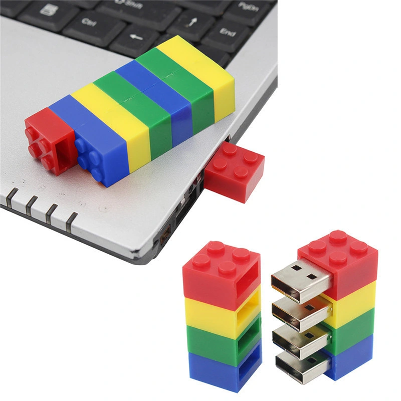 Werbegeschenk Brick Form USB-Flash-Stick Pen-Treiber in Mini-Größe