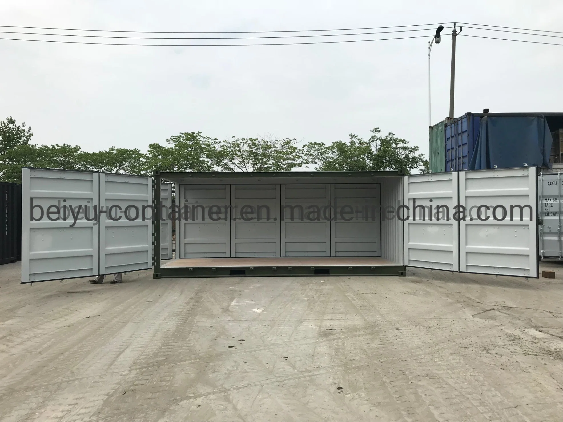 20FT Side Open Shipping Container 20-Year Lift with Csc Certificate 30480kg