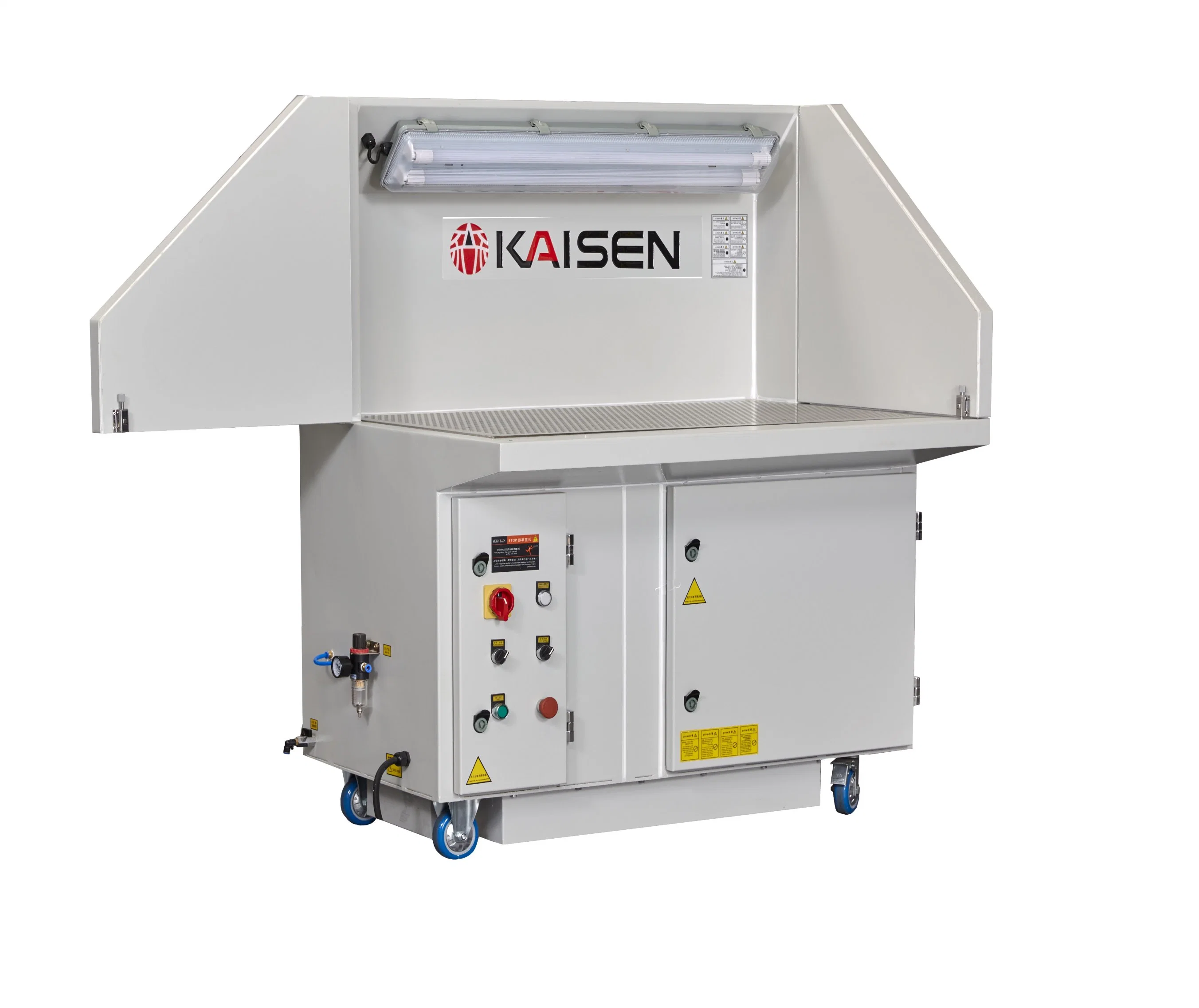 on Sales Downdraft Grinding Dust Collector Workbench with Air Purifier Ksdm-13b