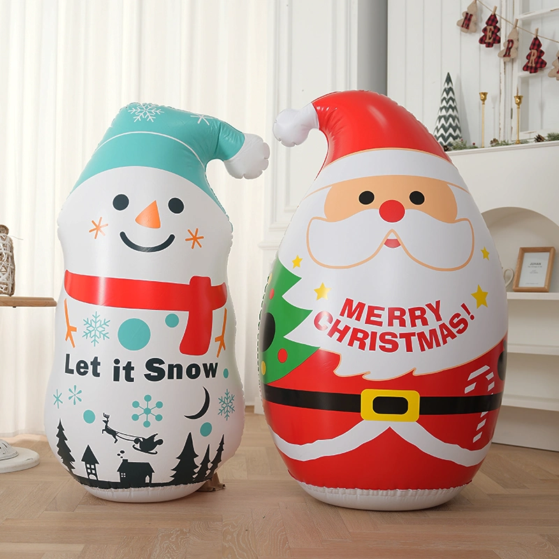 Santa Claus Large Christmas Luminous Tumbler Inflatable Toy