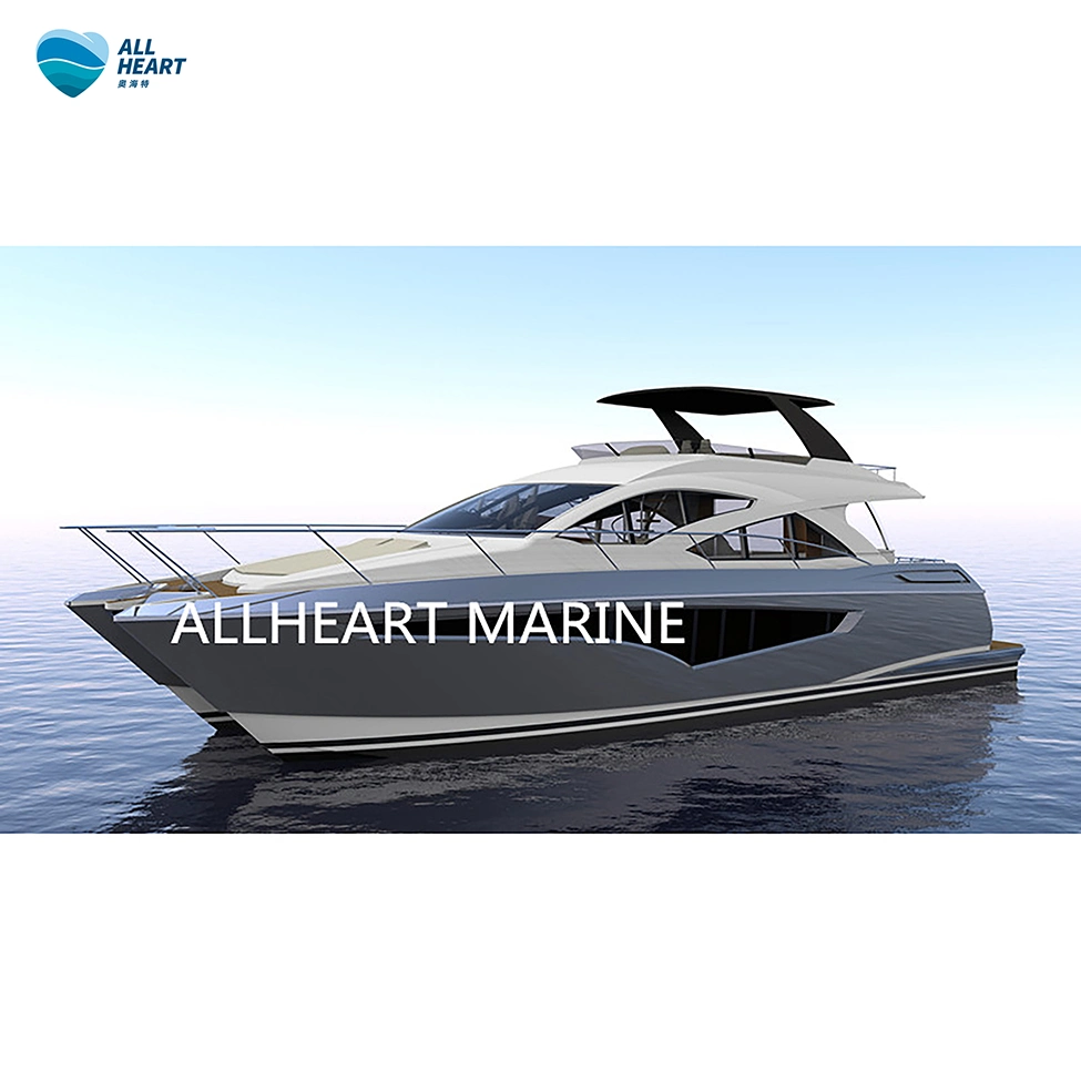 Bateau de passagers en aluminium professionnel 14m Catamaran Ferry de Allheart Marine