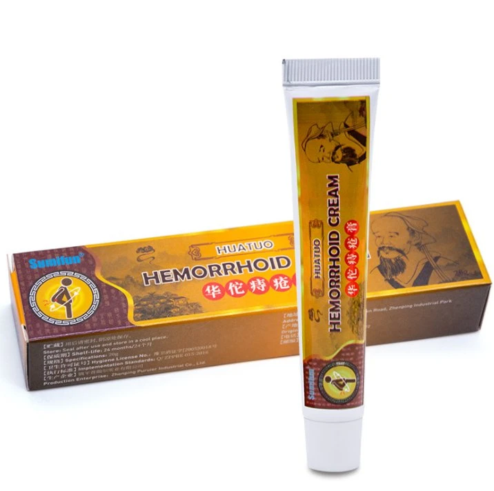 Chinese Herbal Relieve Itching, Bleeding Hemorrhoid & Fissure Cream Gel