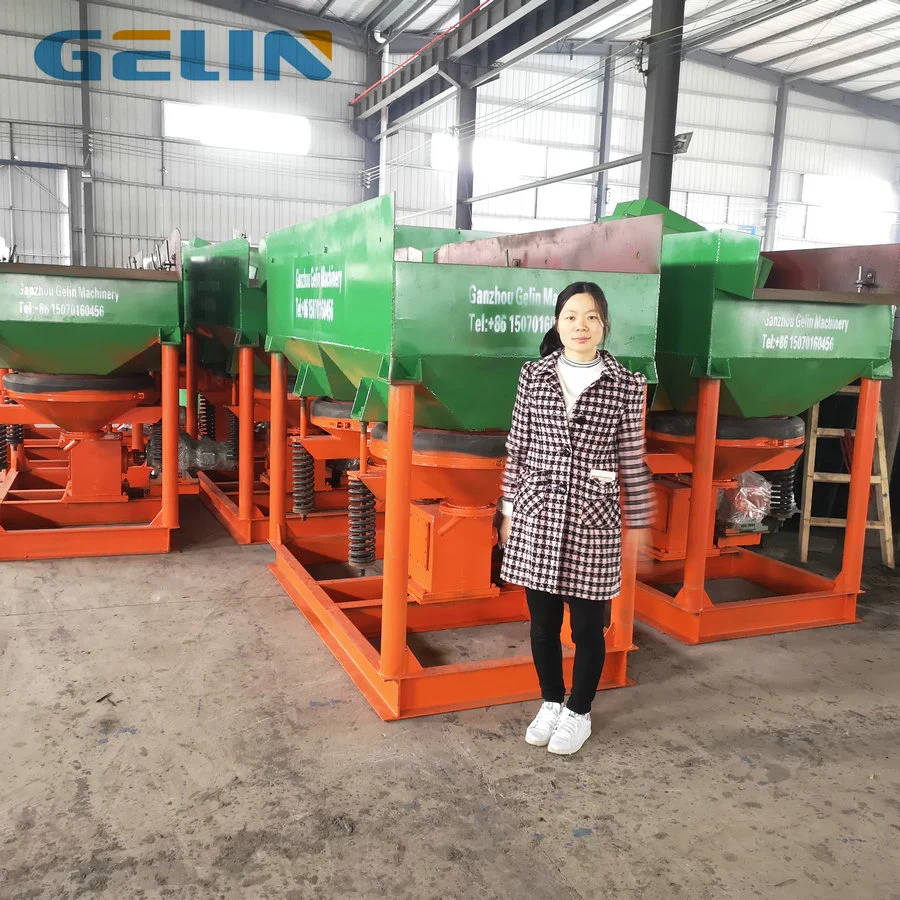 Alluvial Sand Mining Jig Washing Process Jigger Machine for Small Scale Gold Diamond Wash Lead Tantalum Zinc Mine Manganese Zircon Copper Tin Iron Ore Separate