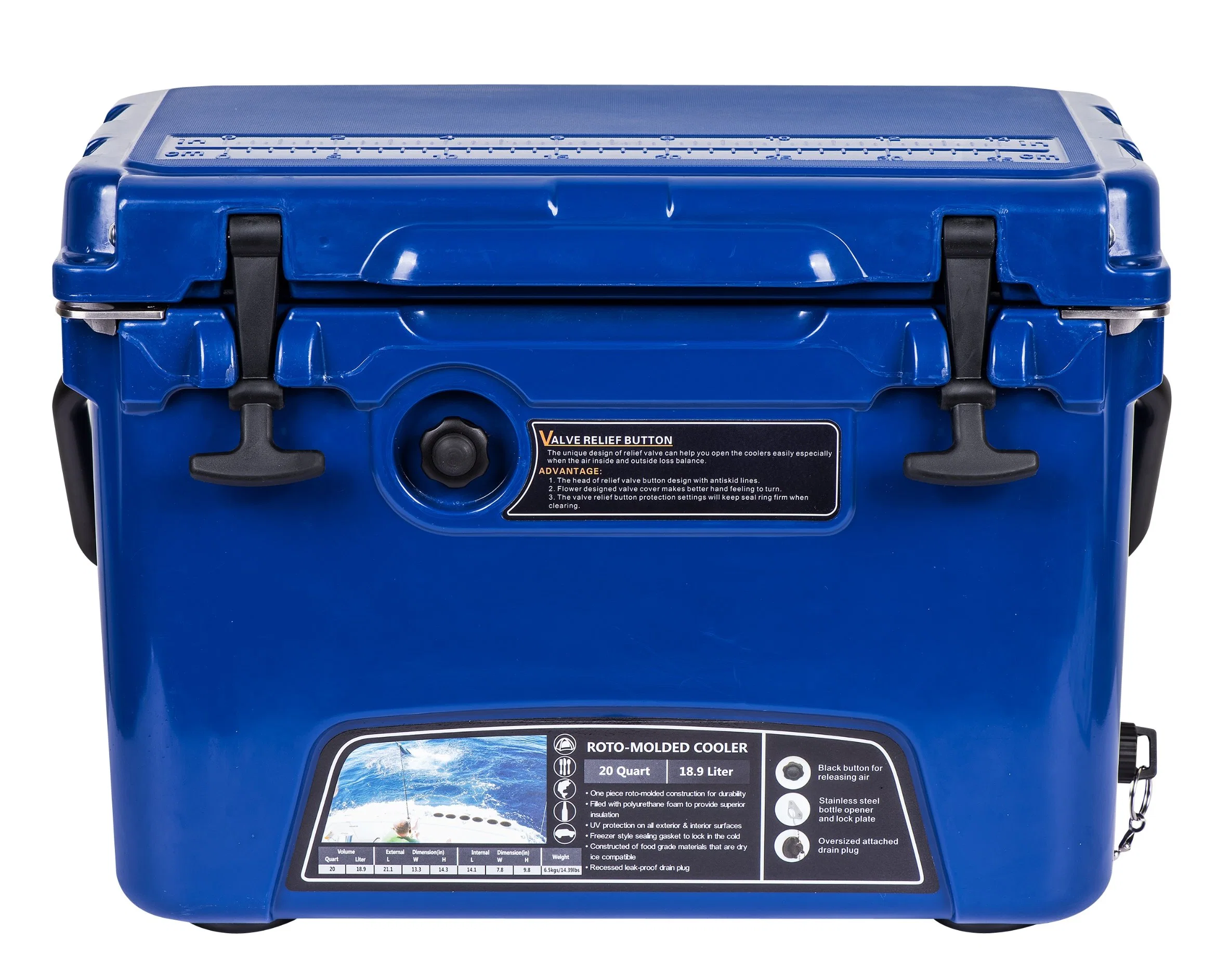 PE Foam Ice Cooler Box with Handle for Whloesale 18.9L