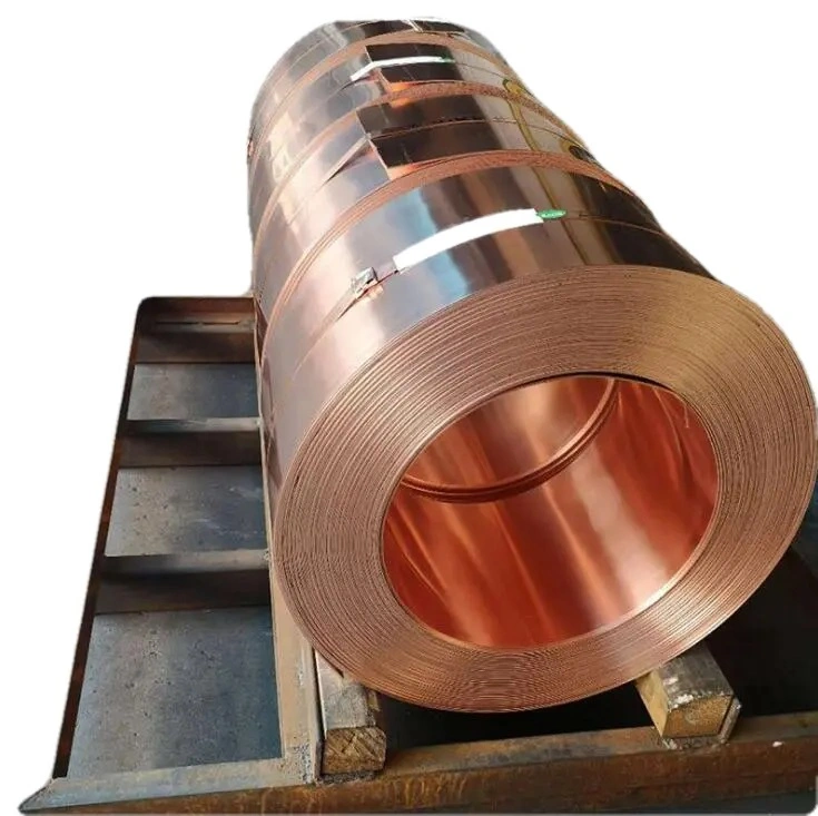 Beryllium Copper Foil Copper Foil Coated Battery Copper Nickel Strip /Factory Stock ASTM C1100 C1200 0.5mm Thick C10100 Copper Strip/Foil/Tape