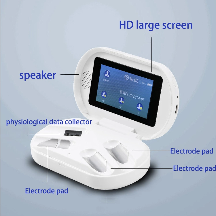 Pantalla LCD digital portátil de papel requiere ninguna prueba de glucosa en sangre no invasiva en el Hospital de contador