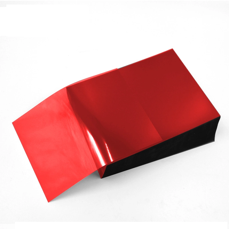 0.4mm Translucent Rigid Red Color Plastic PVC Film