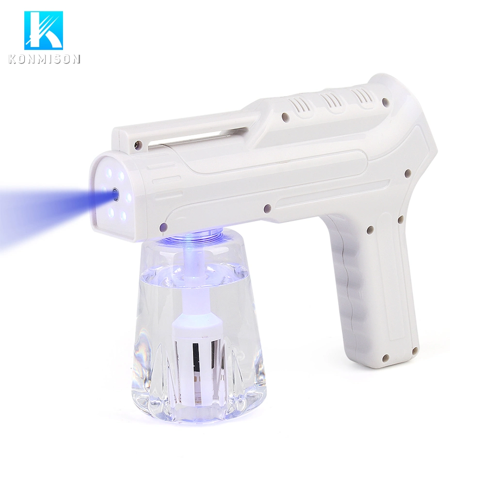 Electric Handhold Rechargeable Blue Ray Nano Sprayer for Disinfecting