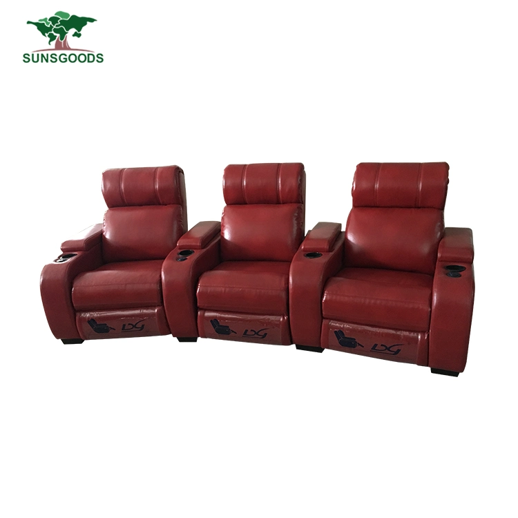 Best Selling Modern Design Massage Theater Recliner Classic Living Room Leather Sofa Home Furniture