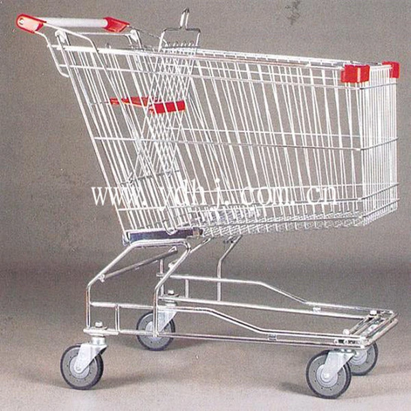 Hot Promotion Cheap Design Foldable Shopping Trolley, Supermarket Shopping Cart