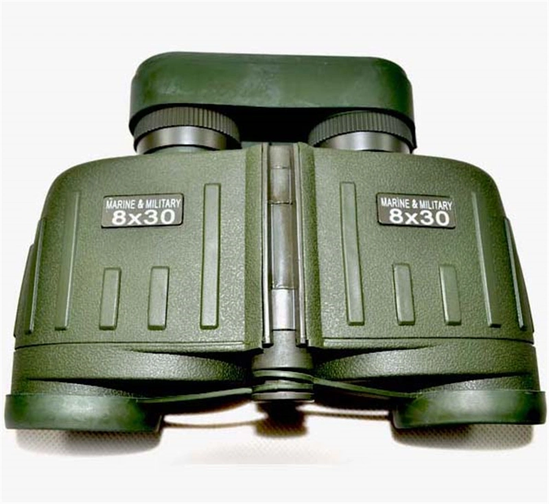 8X30 militar táctico Telescopio Binocular impermeable con brújula y el telémetro