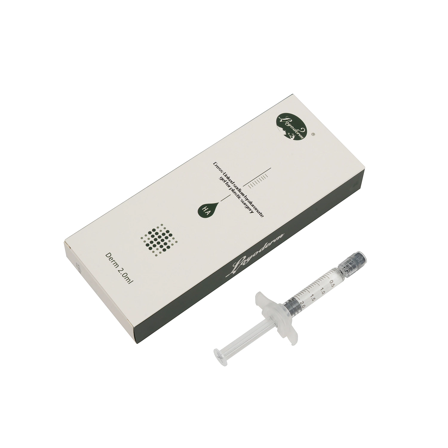 Loyoderm Injection Hyaluronate Acid Dermal Filler for Lip Fullness (2.0ml)