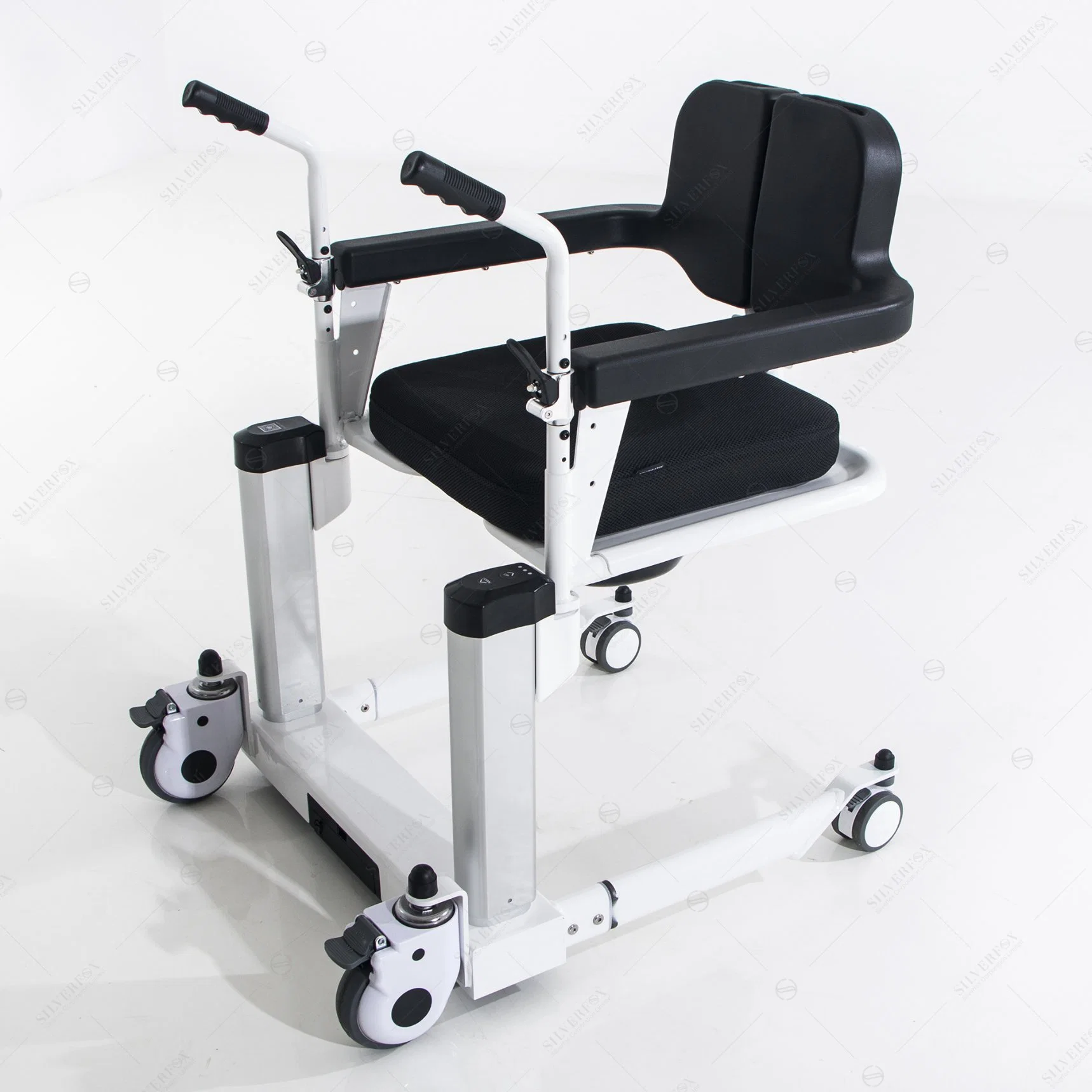 Medical Equipment Best Electric Disabled Commode Steel Toliet Wheelchair for The Senior