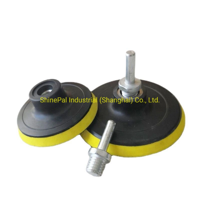 5 Inch Hook and Loop Back up Sanding Pad M10 Thread Backer Plate + Drill Adapter for Auto Car Polishing Power Tool Part