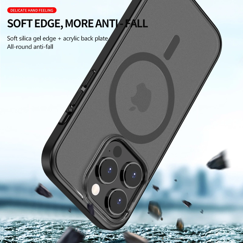 Capa de celular compatível com Magsafe para iPhone 14PRO Max