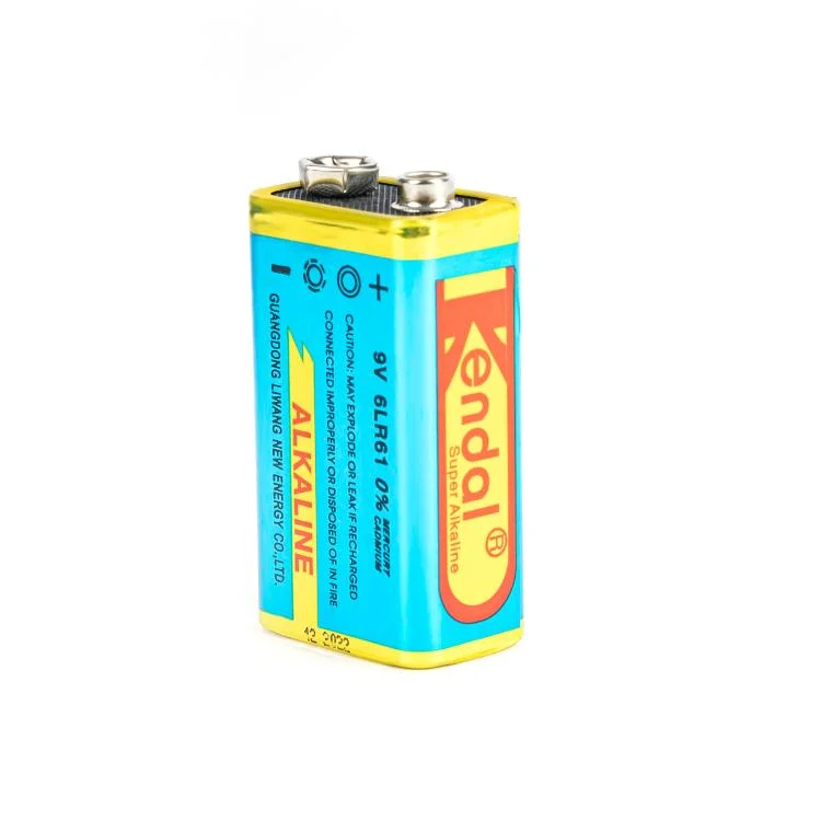 Haute capacité 2 PCS 9 V - batterie rechargeable au lithium 9 V 600mAh Batterie Li-ion pour les avertisseurs de fumée