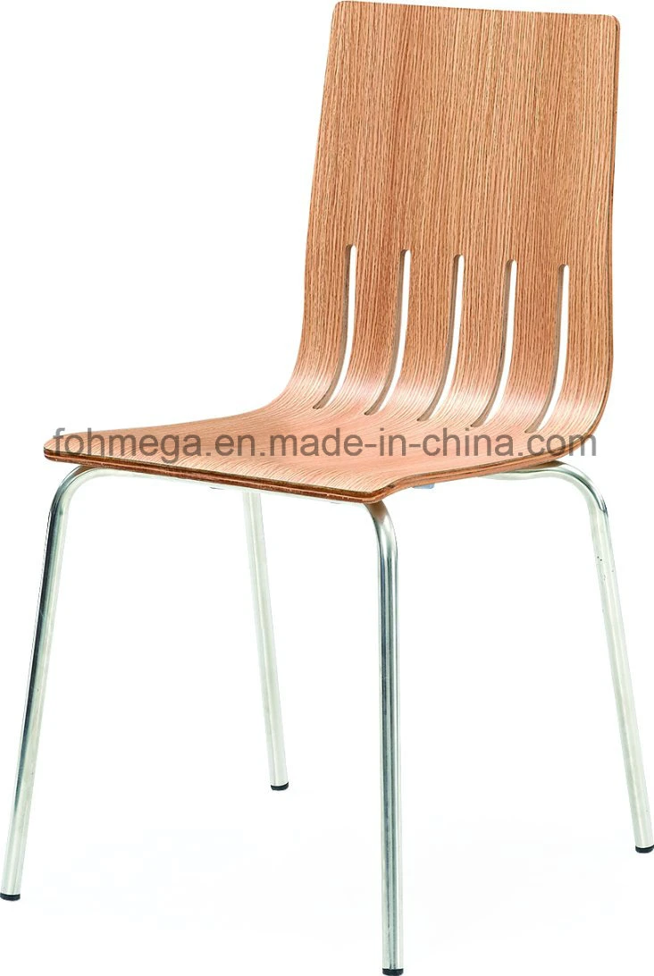 Mobiliario de silla de restaurante Bentwood de diseño sencillo