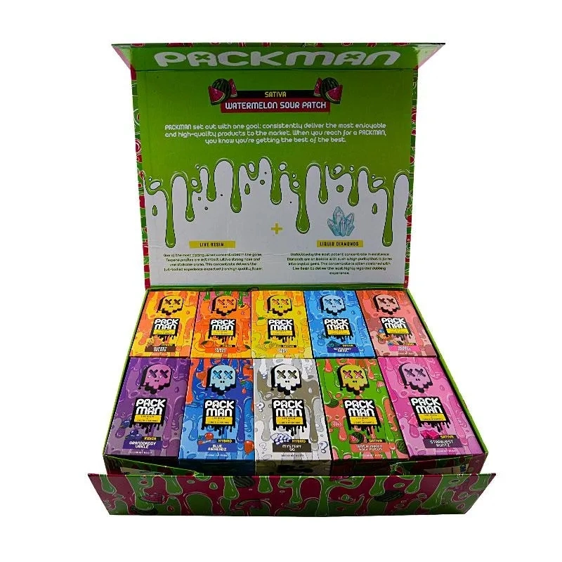 Packman 10 Strains E Cigarettes Disposable Vape Pen Mini Electronic Cigarette Price