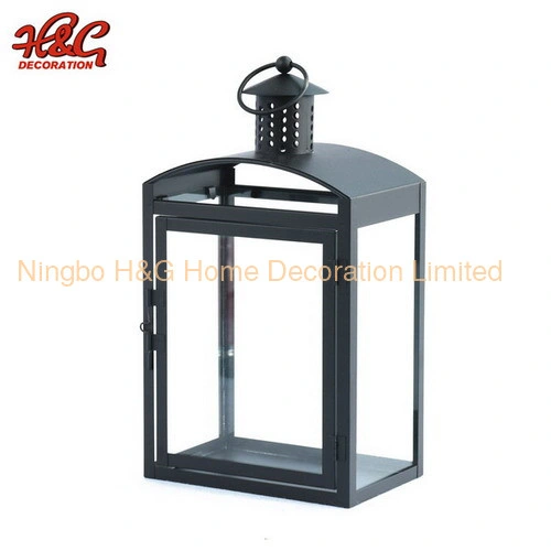 Black Home Candle Lantern Home Lantern Arts Crafts