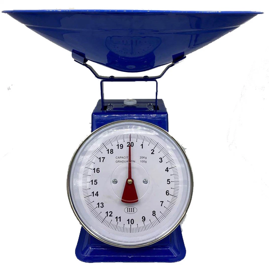 Mechanical Dial Spring Balance Scale with Stainless Steel Pan