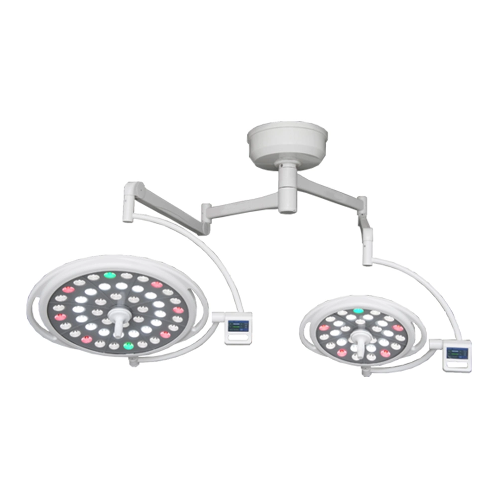 Double Head Surgery Equipment LED Shadowless Ceiling Operation Operating Surgical Lights Lamps