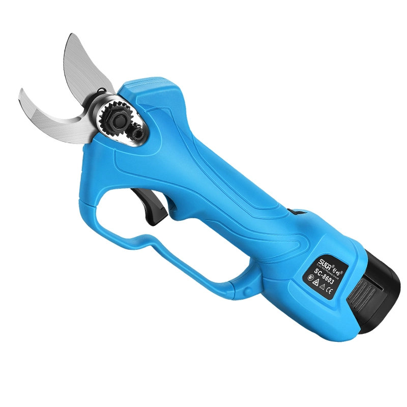 Suca Sc-8603 28mm Lithium Battery Electric Pruning Shears Charging Garden Bypass Pruning Scissors