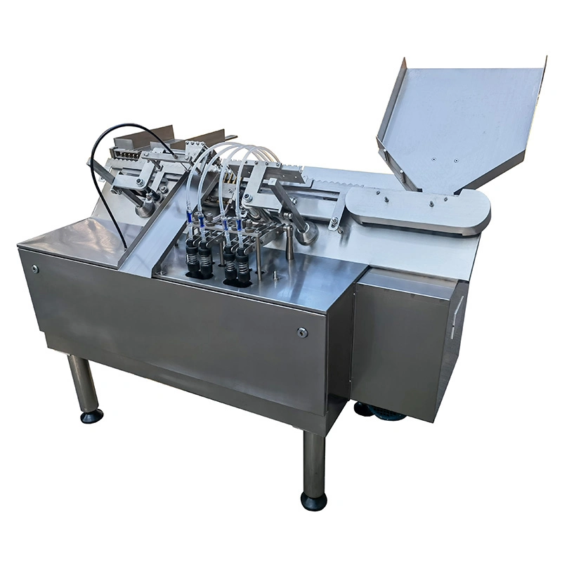 Agg-4 4 Heads Ampoule Tube Bottle Filling Sealing Machine