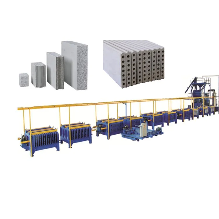 Lightweight EPS Assembly Wall Panels Sandwich Wall Panels Board Machine Thermal Insulation EPS Insert Cement Concrete Hollow Block Making Machine