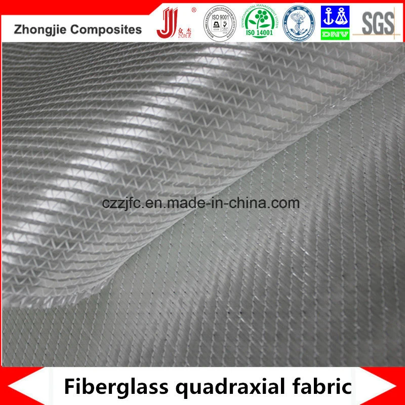 +45/0/-45/90 Degree Structure Stitched Fiberglass Quadraxial Fabric Eqx1200