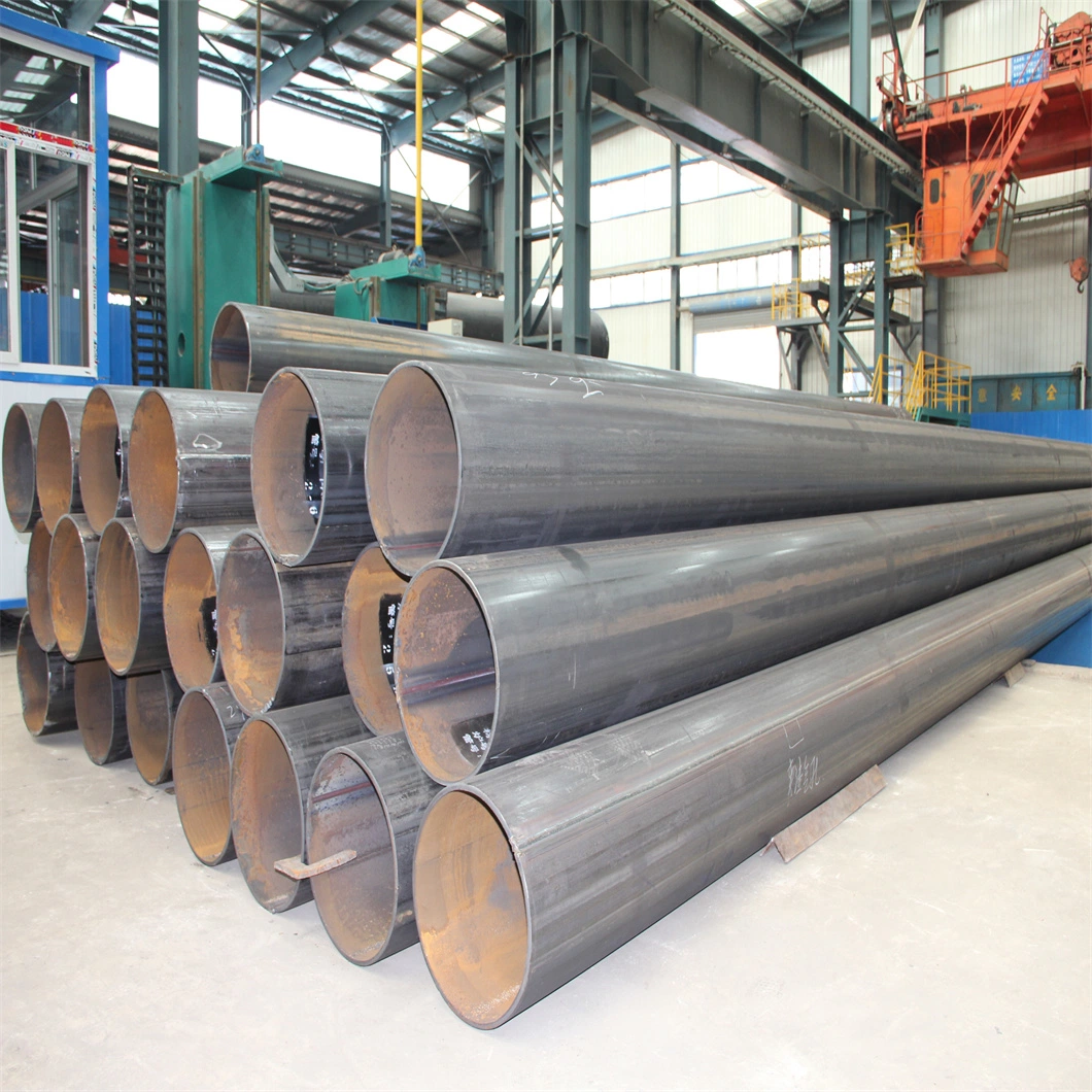 Original Factory API 5L X60 X65 X70 X80 ERW Pipe Welded Pipe Line Steel Pipe Straight Seam Pipe Pipeline Welded Pipe Oil Pipeline