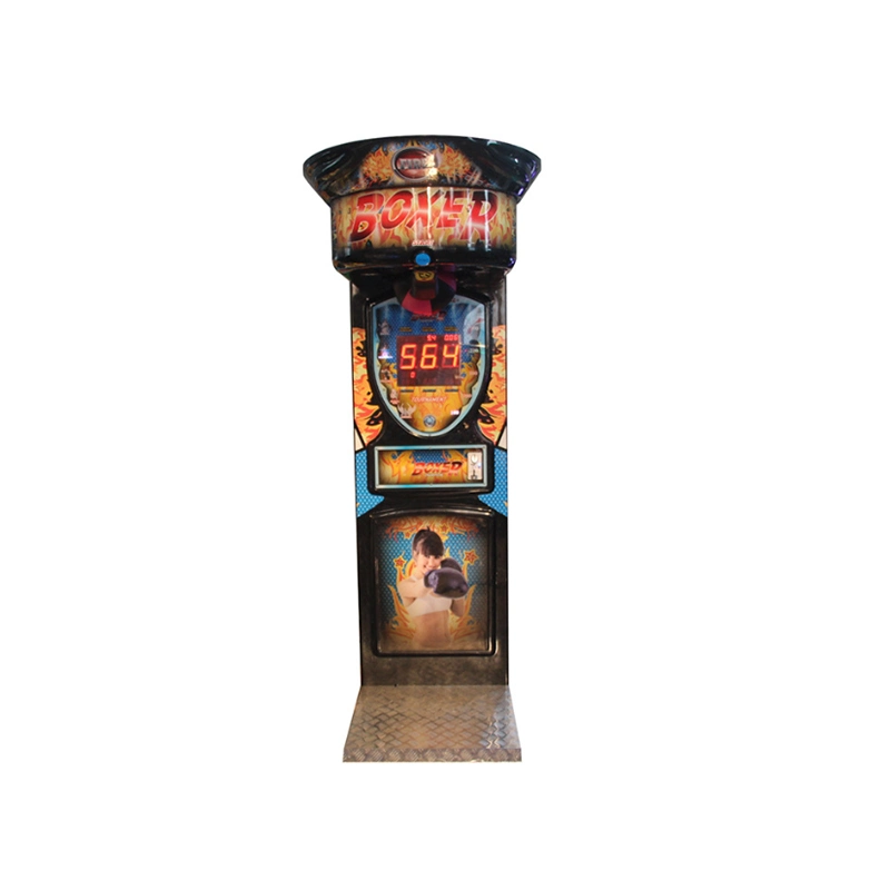 Indoor Coin Operated Boxing Machine Sport Game Hit Target Electronic Boxing Punch Machines