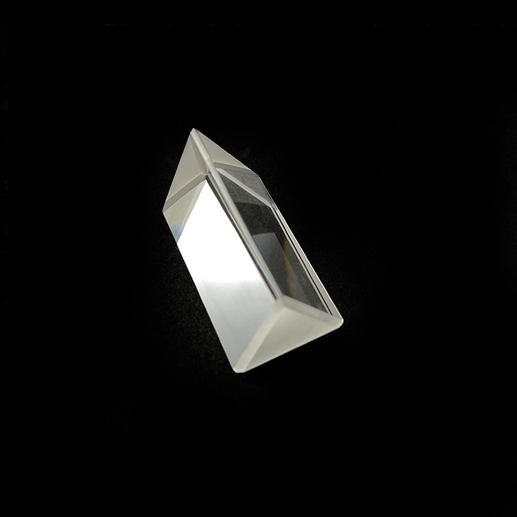 5mm Cristal óptico 45degree Prisma triangular de ángulo recto