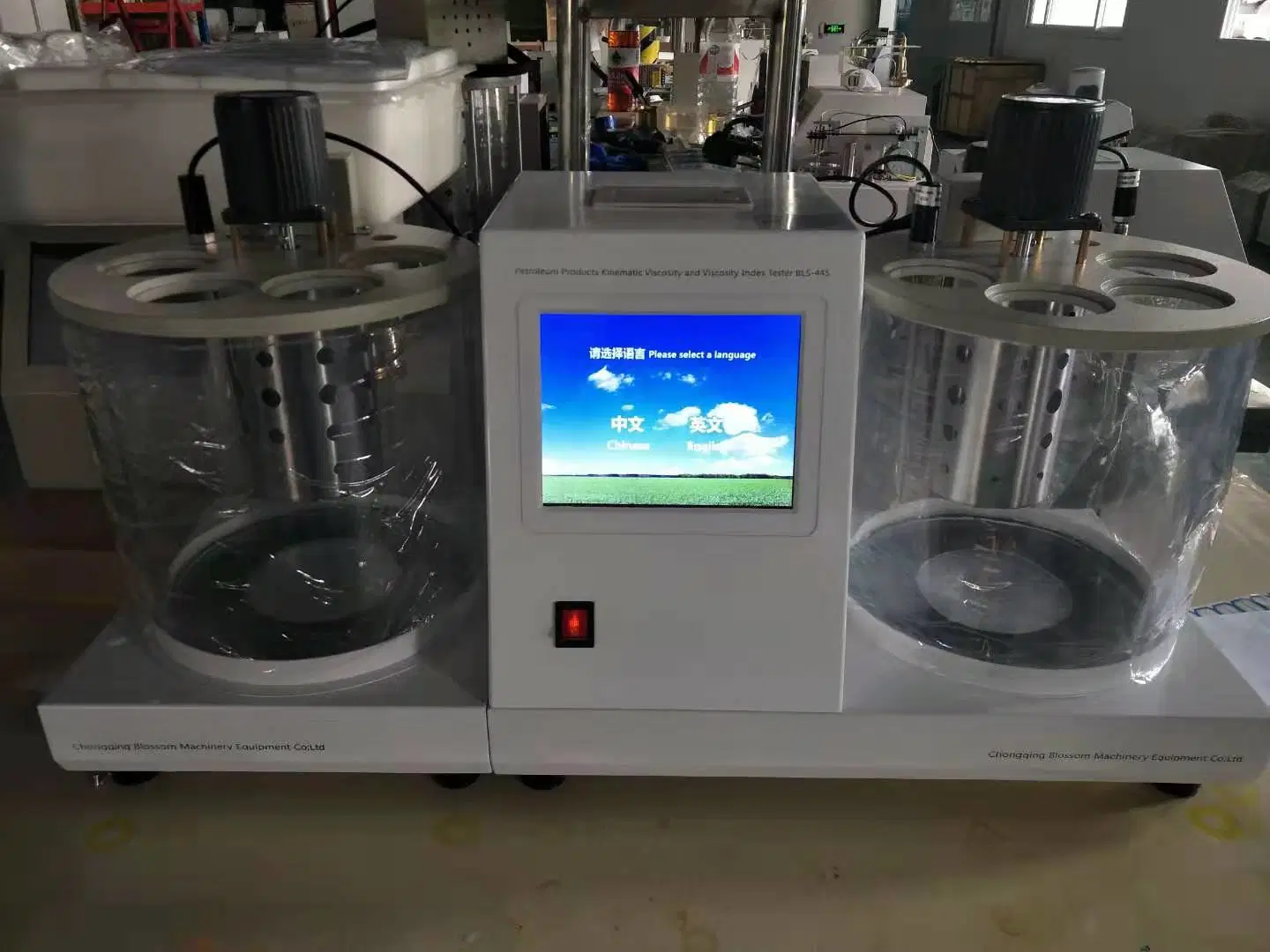 Laboratório de óleo lubrificante para os equipamentos de teste ASTM D445 Medidor de Viscosidade cinemática