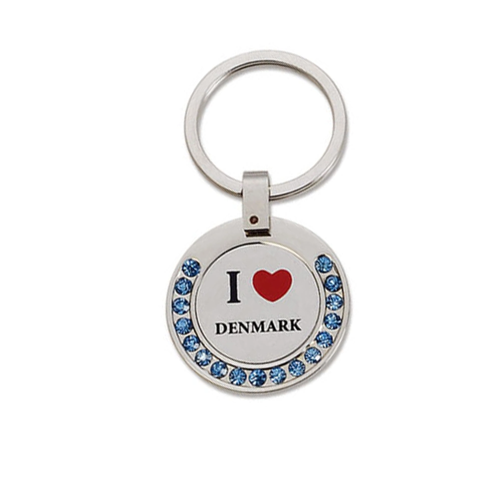 2022 New Wholesale/Supplier Customized Zinc Alloy Metal Silver Key Chain/ Keyring