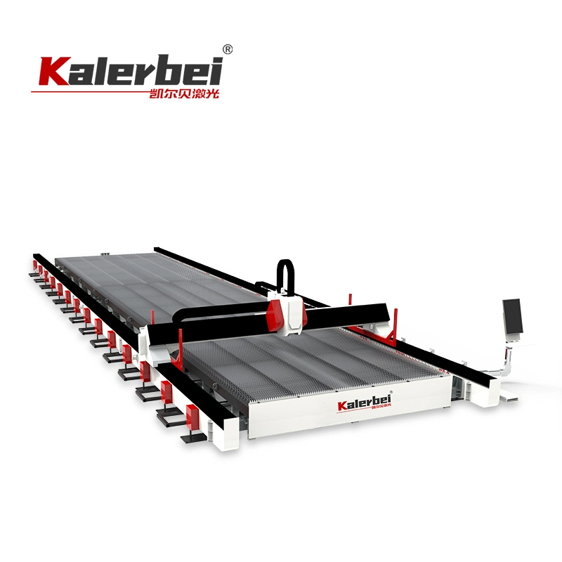 12kw 12030 Large Working Area Ground Rail Fiber Laser Cutting Machine for 40mm Mild Steel Plate Cutting with Low Price