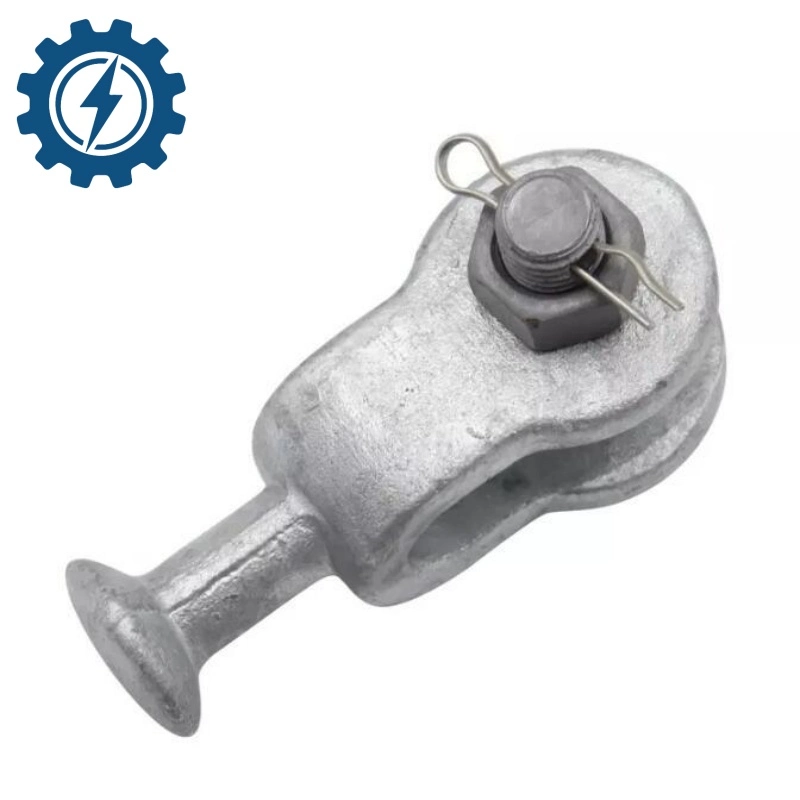 Hot-DIP Galvanized DIN Type Eye Link Overhead Line End Electronic Equipment Fitting