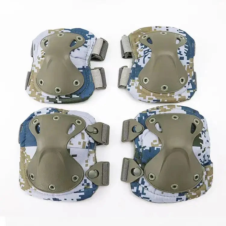 Camouflage Outdoor Safety Tactical Fighting Combat Elbow Knee Pads