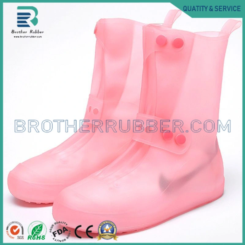 Reusable Anti-Slip Silicone Rain Shoe Covers Waterproof Non-Slip Rainproof Silicone Shoecovers