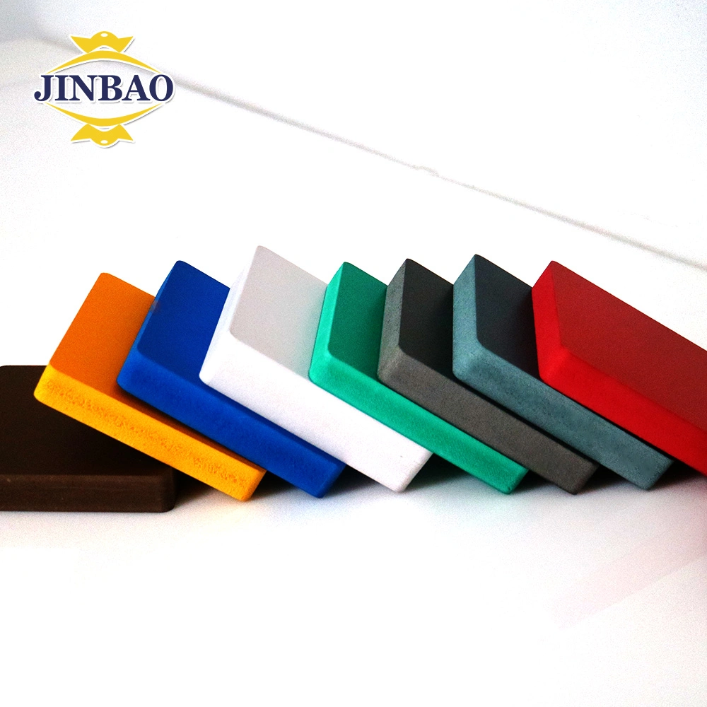 Jinbao Extruded PVC Rigid Sheet High Glossy Waterproof Hard PVC Foam Board Plastic Board