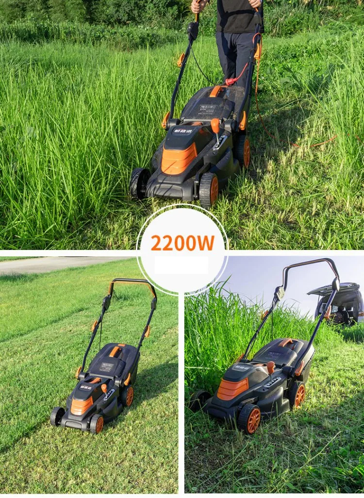 Agricultural Farm Self-Propelled Hand Push Electric Lawnmower