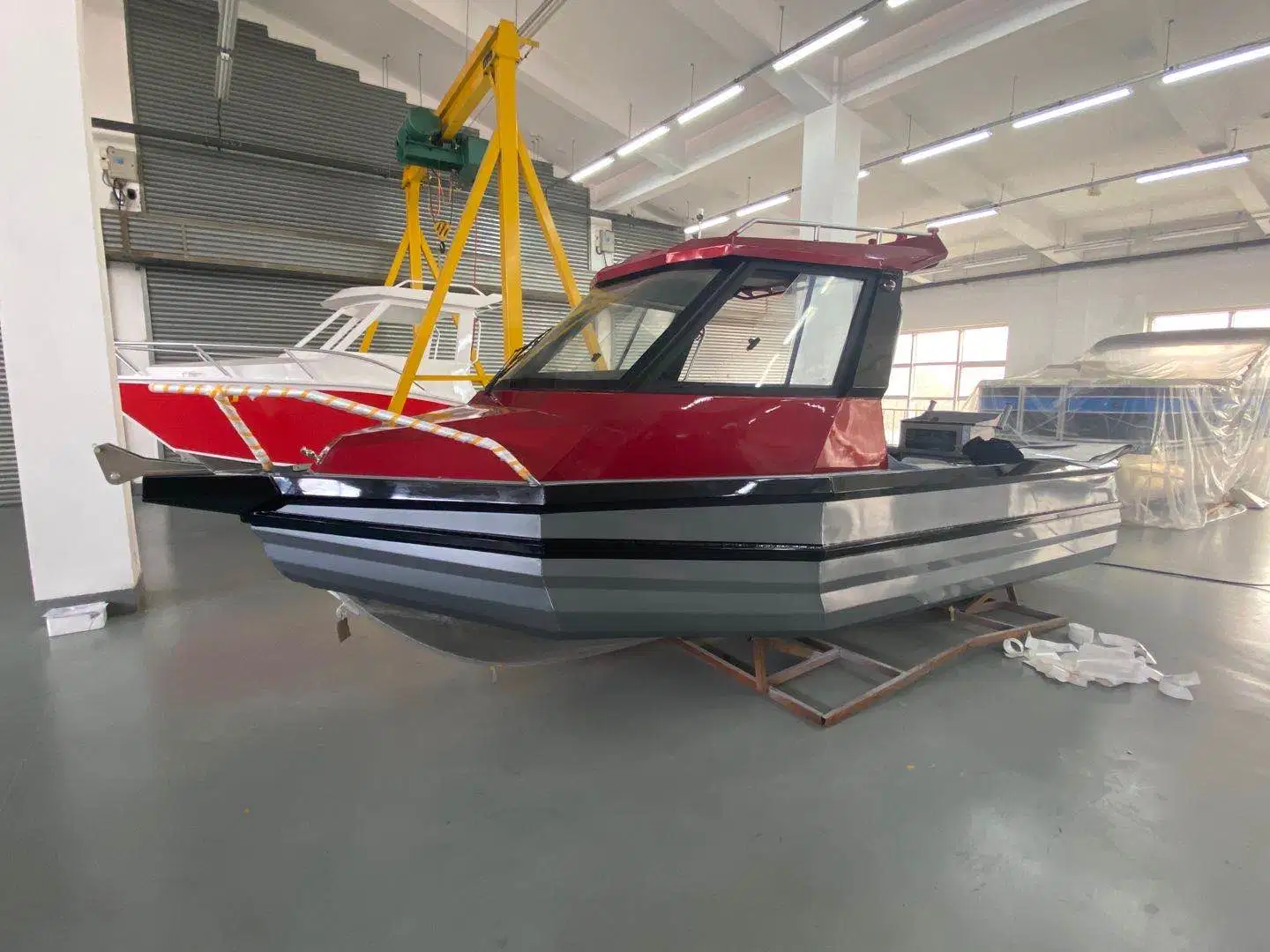 6,25m certificada CE Barco Barco de pesca de aleación de aluminio