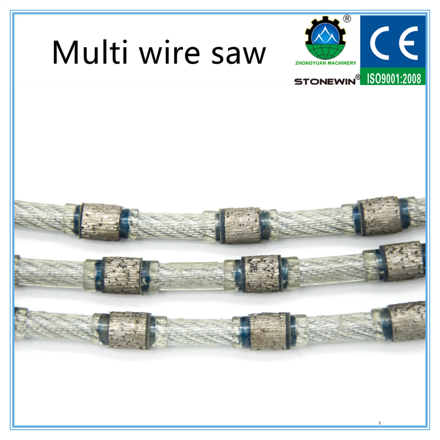 Diamond Multi-Wire vio para herramientas de corte de losa de granito duro