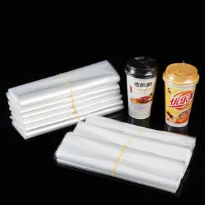 Customize Transparent POF Packaging Plastic Roll Bags Wrapping Bag Polyolefin Shrink Wrap POF Heat Shrink Film