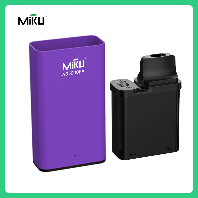 Lápiz para vainas prellenadas E-cigarrillos de un solo uso 5000puffs 10 líquido Miku Hookah Mayorista/Proveedor