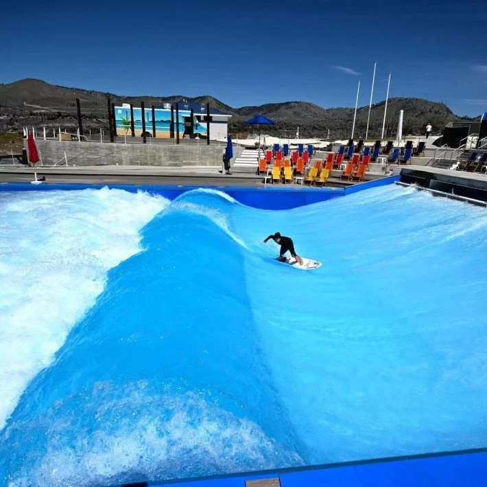 Flowlife Water Park Equipment Wave Pool Machine For Sale Surfing محاكي