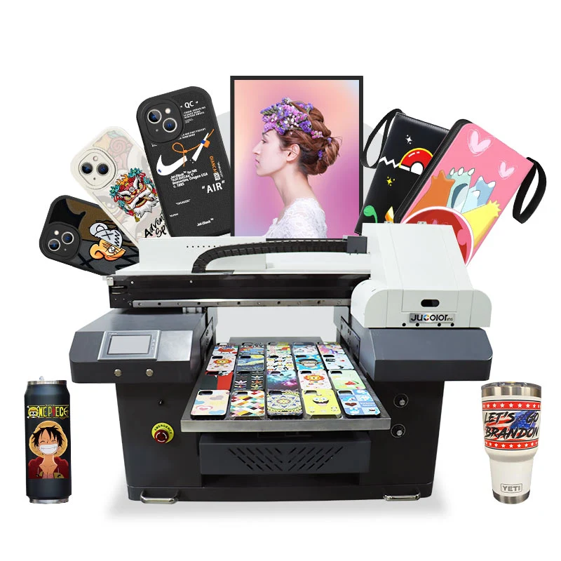 Jucolor A2 UV Printer 4060 Beliebte Desktop-Handy für kleine Maschinen Case Flachbett UV-Drucker