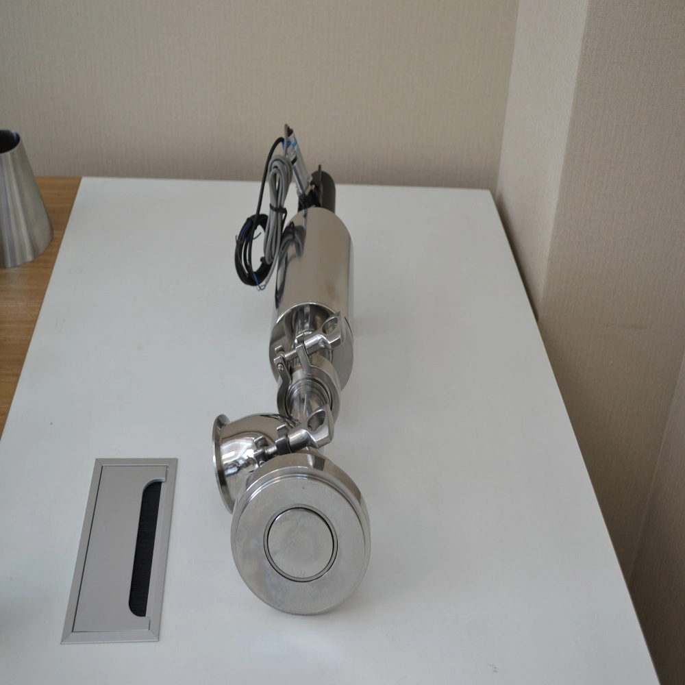 Stainless Steel Sanitary Pneumatic Tank Bottom Valve (JN-DV2006)